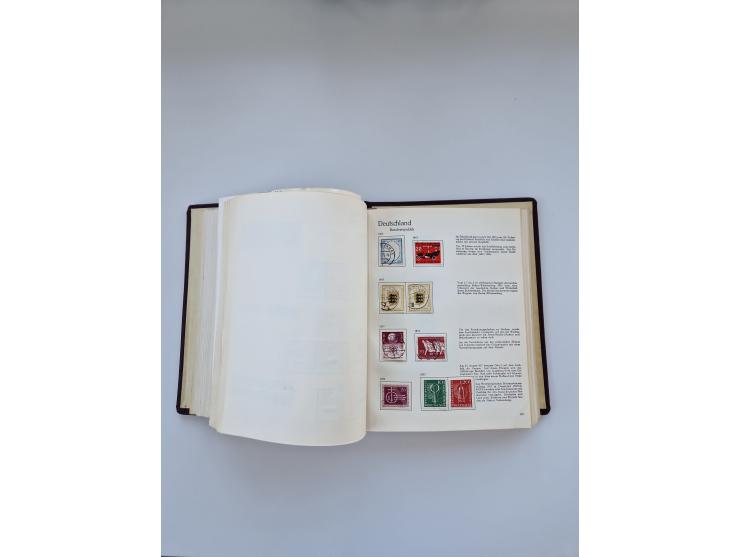 1849/1989, meist gestempelte und teils ungebrauchte Sammlung in sieben “Sprechendes Behrens” Alben, ab Altdeutschland, Koloni