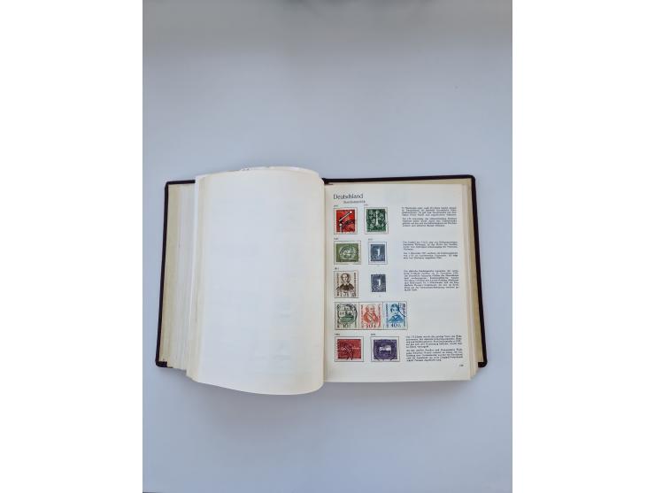 1849/1989, meist gestempelte und teils ungebrauchte Sammlung in sieben “Sprechendes Behrens” Alben, ab Altdeutschland, Koloni