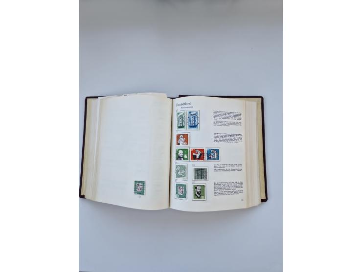 1849/1989, meist gestempelte und teils ungebrauchte Sammlung in sieben “Sprechendes Behrens” Alben, ab Altdeutschland, Koloni