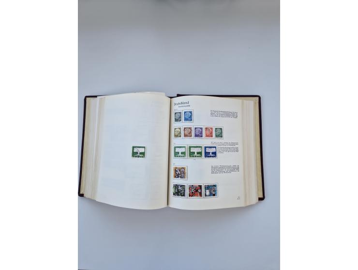 1849/1989, meist gestempelte und teils ungebrauchte Sammlung in sieben “Sprechendes Behrens” Alben, ab Altdeutschland, Koloni