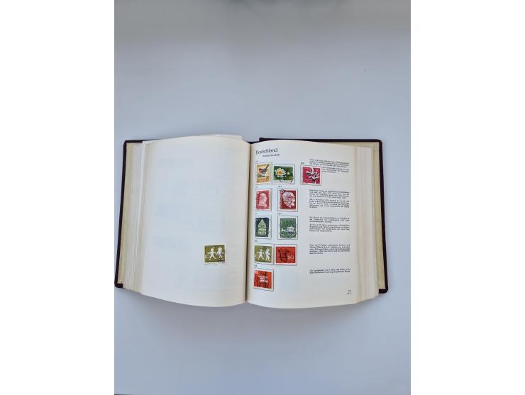 1849/1989, meist gestempelte und teils ungebrauchte Sammlung in sieben “Sprechendes Behrens” Alben, ab Altdeutschland, Koloni