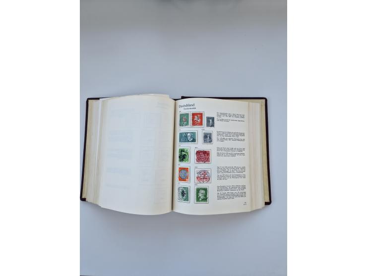 1849/1989, meist gestempelte und teils ungebrauchte Sammlung in sieben “Sprechendes Behrens” Alben, ab Altdeutschland, Koloni