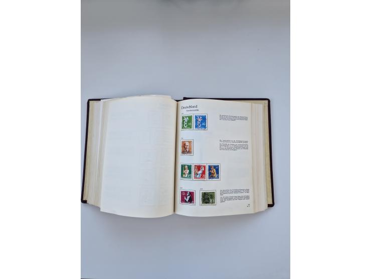 1849/1989, meist gestempelte und teils ungebrauchte Sammlung in sieben “Sprechendes Behrens” Alben, ab Altdeutschland, Koloni