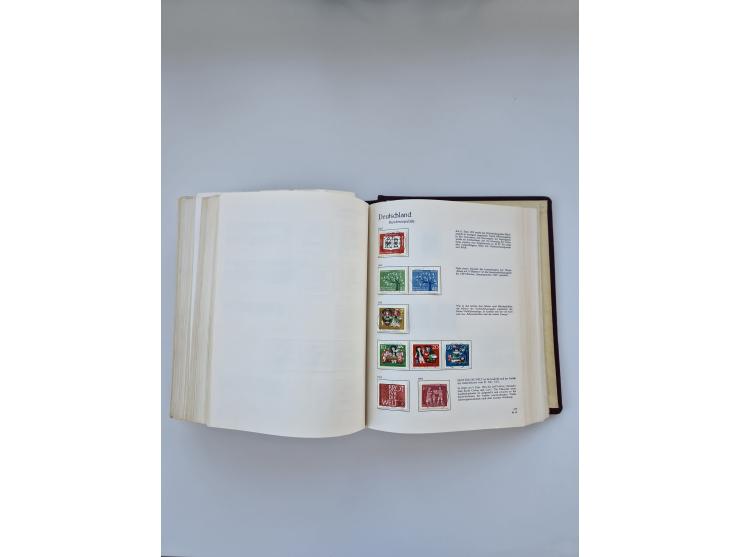 1849/1989, meist gestempelte und teils ungebrauchte Sammlung in sieben “Sprechendes Behrens” Alben, ab Altdeutschland, Koloni