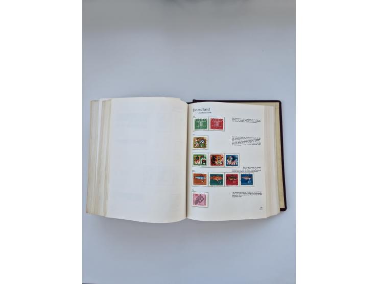 1849/1989, meist gestempelte und teils ungebrauchte Sammlung in sieben “Sprechendes Behrens” Alben, ab Altdeutschland, Koloni