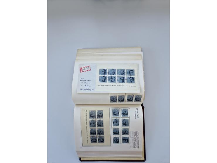 1849/1989, meist gestempelte und teils ungebrauchte Sammlung in sieben “Sprechendes Behrens” Alben, ab Altdeutschland, Koloni