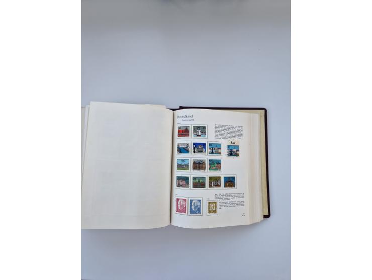 1849/1989, meist gestempelte und teils ungebrauchte Sammlung in sieben “Sprechendes Behrens” Alben, ab Altdeutschland, Koloni