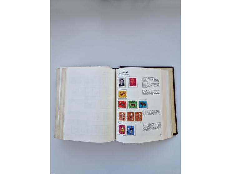 1849/1989, meist gestempelte und teils ungebrauchte Sammlung in sieben “Sprechendes Behrens” Alben, ab Altdeutschland, Koloni