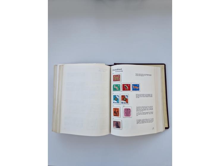 1849/1989, meist gestempelte und teils ungebrauchte Sammlung in sieben “Sprechendes Behrens” Alben, ab Altdeutschland, Koloni