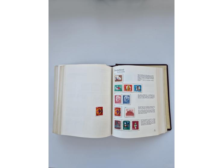 1849/1989, meist gestempelte und teils ungebrauchte Sammlung in sieben “Sprechendes Behrens” Alben, ab Altdeutschland, Koloni