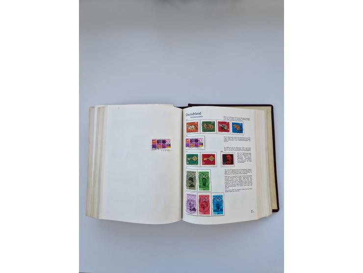 1849/1989, meist gestempelte und teils ungebrauchte Sammlung in sieben “Sprechendes Behrens” Alben, ab Altdeutschland, Koloni