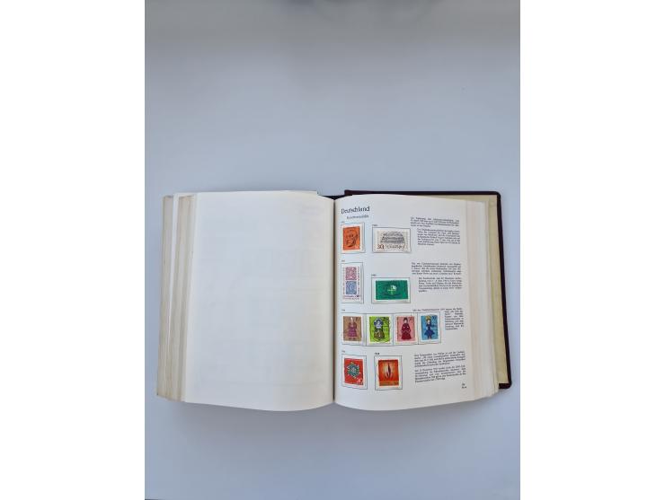 1849/1989, meist gestempelte und teils ungebrauchte Sammlung in sieben “Sprechendes Behrens” Alben, ab Altdeutschland, Koloni