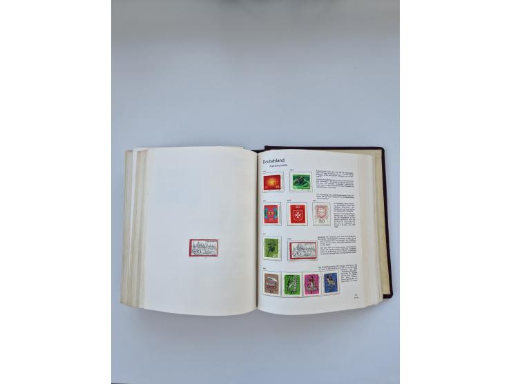 1849/1989, meist gestempelte und teils ungebrauchte Sammlung in sieben “Sprechendes Behrens” Alben, ab Altdeutschland, Koloni