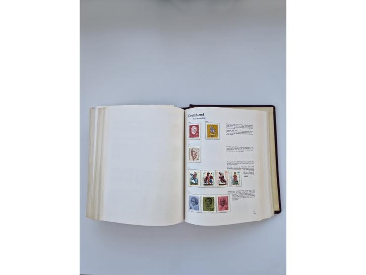 1849/1989, meist gestempelte und teils ungebrauchte Sammlung in sieben “Sprechendes Behrens” Alben, ab Altdeutschland, Koloni