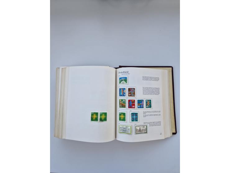 1849/1989, meist gestempelte und teils ungebrauchte Sammlung in sieben “Sprechendes Behrens” Alben, ab Altdeutschland, Koloni