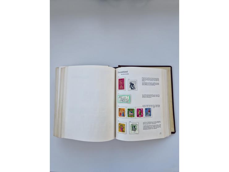 1849/1989, meist gestempelte und teils ungebrauchte Sammlung in sieben “Sprechendes Behrens” Alben, ab Altdeutschland, Koloni