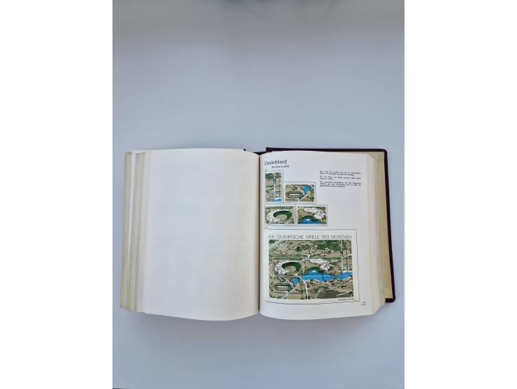 1849/1989, meist gestempelte und teils ungebrauchte Sammlung in sieben “Sprechendes Behrens” Alben, ab Altdeutschland, Koloni