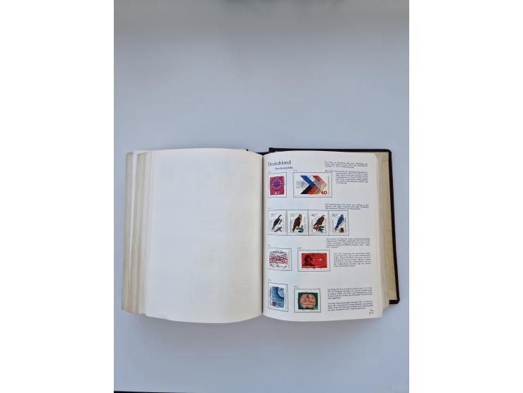 1849/1989, meist gestempelte und teils ungebrauchte Sammlung in sieben “Sprechendes Behrens” Alben, ab Altdeutschland, Koloni