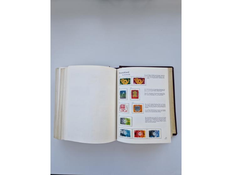 1849/1989, meist gestempelte und teils ungebrauchte Sammlung in sieben “Sprechendes Behrens” Alben, ab Altdeutschland, Koloni