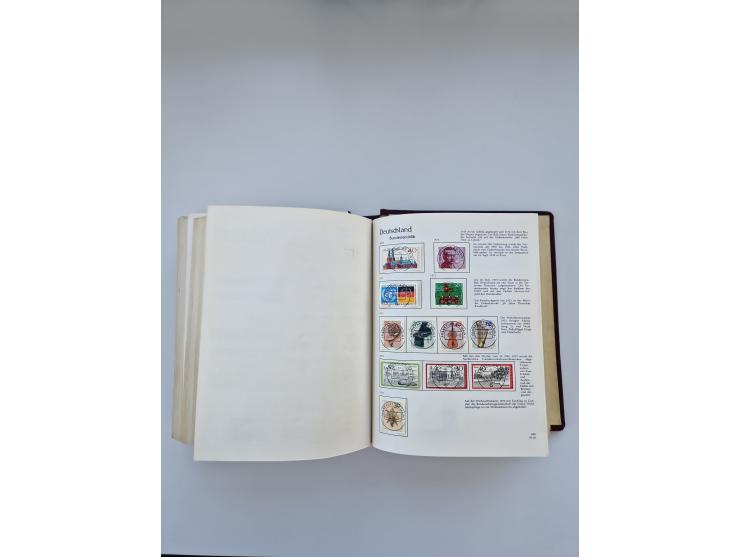 1849/1989, meist gestempelte und teils ungebrauchte Sammlung in sieben “Sprechendes Behrens” Alben, ab Altdeutschland, Koloni