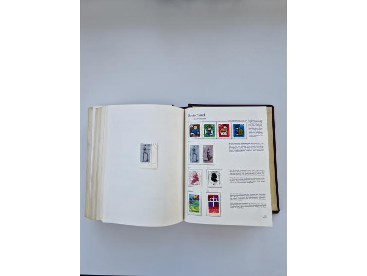 1849/1989, meist gestempelte und teils ungebrauchte Sammlung in sieben “Sprechendes Behrens” Alben, ab Altdeutschland, Koloni