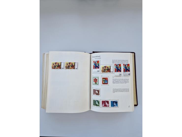 1849/1989, meist gestempelte und teils ungebrauchte Sammlung in sieben “Sprechendes Behrens” Alben, ab Altdeutschland, Koloni