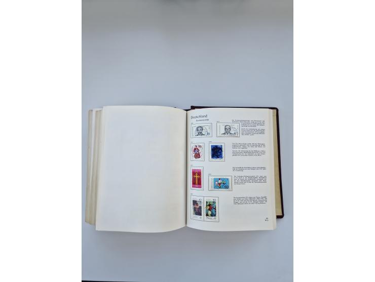 1849/1989, meist gestempelte und teils ungebrauchte Sammlung in sieben “Sprechendes Behrens” Alben, ab Altdeutschland, Koloni