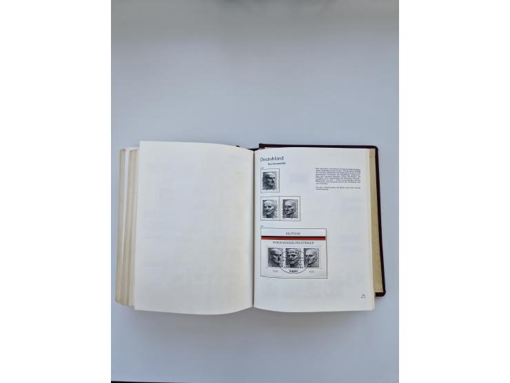 1849/1989, meist gestempelte und teils ungebrauchte Sammlung in sieben “Sprechendes Behrens” Alben, ab Altdeutschland, Koloni