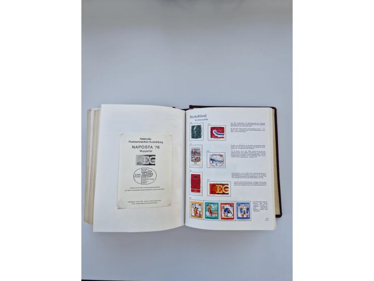 1849/1989, meist gestempelte und teils ungebrauchte Sammlung in sieben “Sprechendes Behrens” Alben, ab Altdeutschland, Koloni