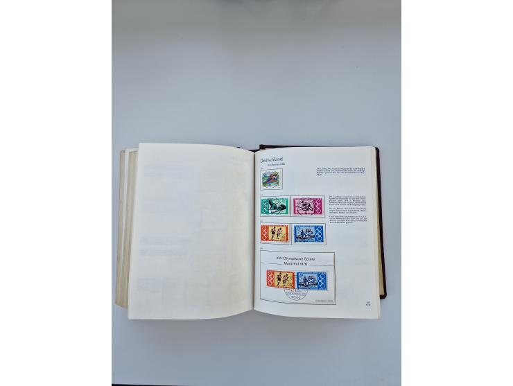 1849/1989, meist gestempelte und teils ungebrauchte Sammlung in sieben “Sprechendes Behrens” Alben, ab Altdeutschland, Koloni