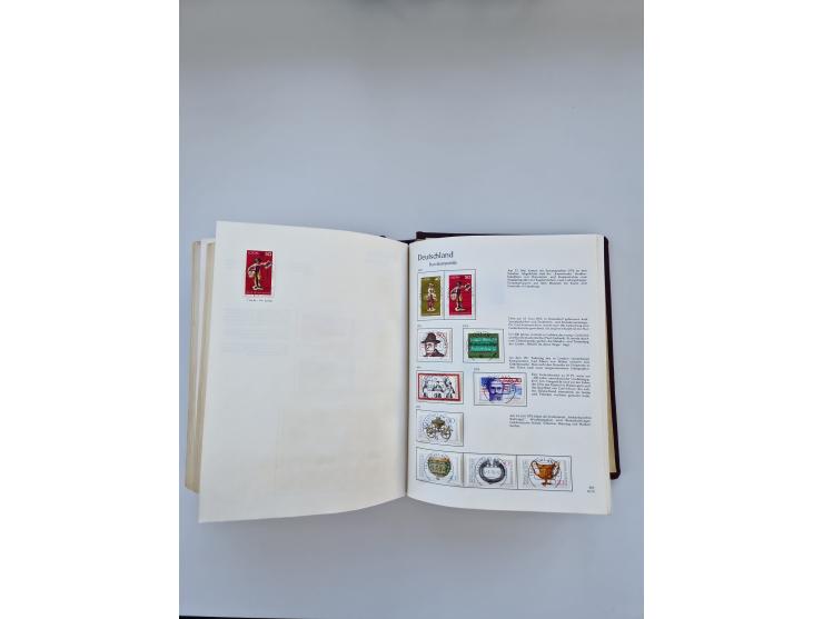 1849/1989, meist gestempelte und teils ungebrauchte Sammlung in sieben “Sprechendes Behrens” Alben, ab Altdeutschland, Koloni