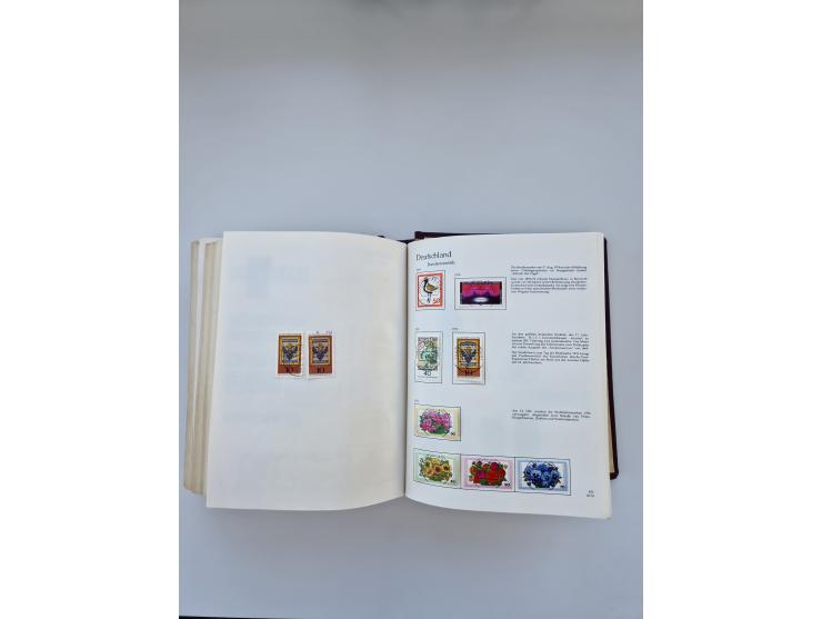 1849/1989, meist gestempelte und teils ungebrauchte Sammlung in sieben “Sprechendes Behrens” Alben, ab Altdeutschland, Koloni