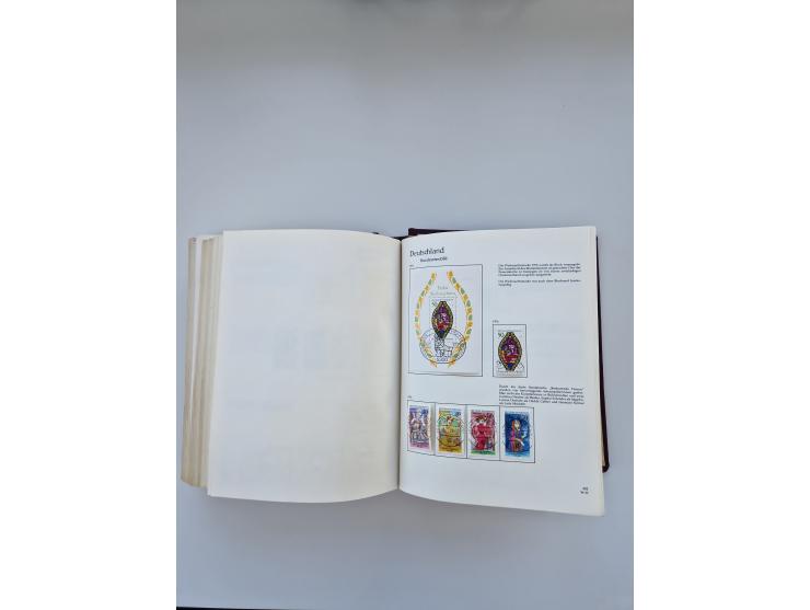 1849/1989, meist gestempelte und teils ungebrauchte Sammlung in sieben “Sprechendes Behrens” Alben, ab Altdeutschland, Koloni