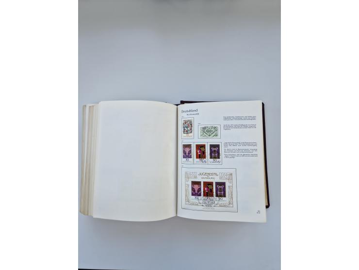 1849/1989, meist gestempelte und teils ungebrauchte Sammlung in sieben “Sprechendes Behrens” Alben, ab Altdeutschland, Koloni