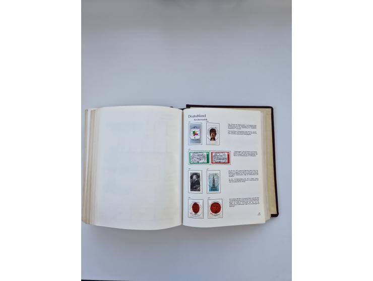 1849/1989, meist gestempelte und teils ungebrauchte Sammlung in sieben “Sprechendes Behrens” Alben, ab Altdeutschland, Koloni