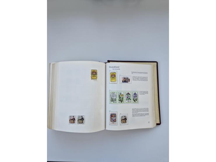 1849/1989, meist gestempelte und teils ungebrauchte Sammlung in sieben “Sprechendes Behrens” Alben, ab Altdeutschland, Koloni