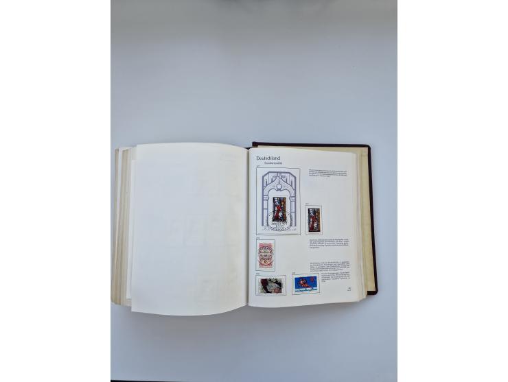 1849/1989, meist gestempelte und teils ungebrauchte Sammlung in sieben “Sprechendes Behrens” Alben, ab Altdeutschland, Koloni