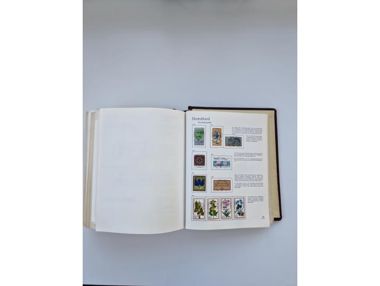 1849/1989, meist gestempelte und teils ungebrauchte Sammlung in sieben “Sprechendes Behrens” Alben, ab Altdeutschland, Koloni