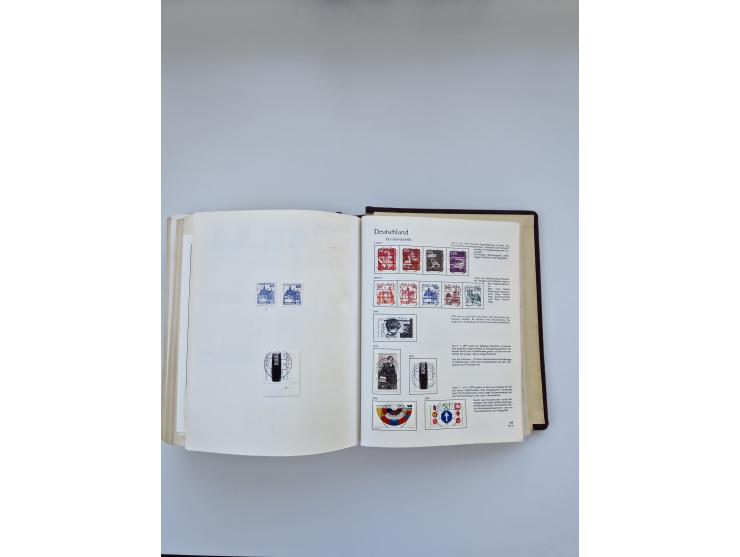 1849/1989, meist gestempelte und teils ungebrauchte Sammlung in sieben “Sprechendes Behrens” Alben, ab Altdeutschland, Koloni