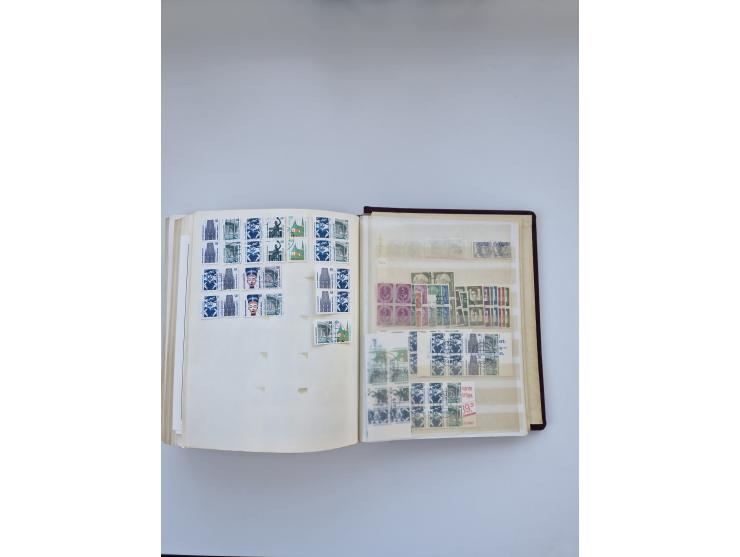 1849/1989, meist gestempelte und teils ungebrauchte Sammlung in sieben “Sprechendes Behrens” Alben, ab Altdeutschland, Koloni