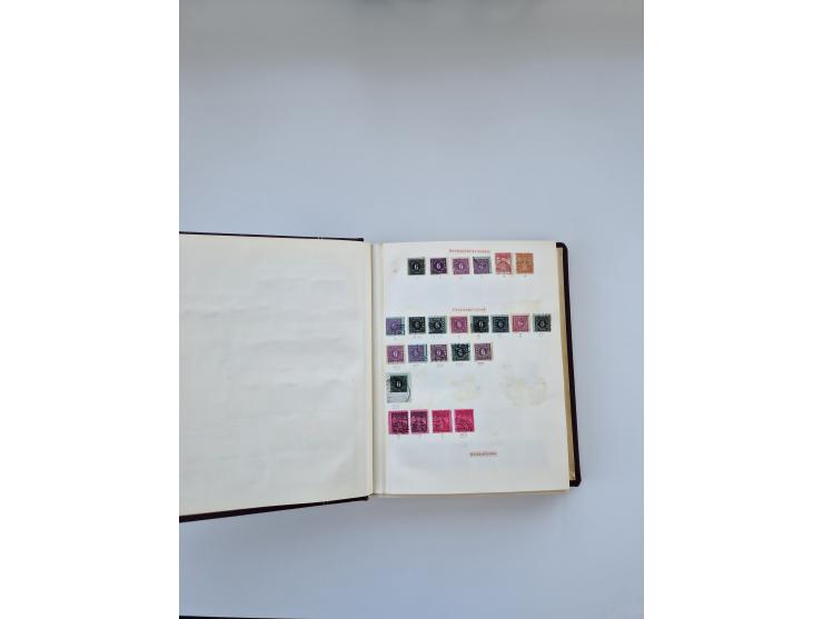 1849/1989, meist gestempelte und teils ungebrauchte Sammlung in sieben “Sprechendes Behrens” Alben, ab Altdeutschland, Koloni