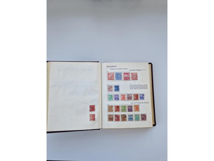 1849/1989, meist gestempelte und teils ungebrauchte Sammlung in sieben “Sprechendes Behrens” Alben, ab Altdeutschland, Koloni