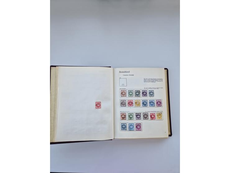 1849/1989, meist gestempelte und teils ungebrauchte Sammlung in sieben “Sprechendes Behrens” Alben, ab Altdeutschland, Koloni