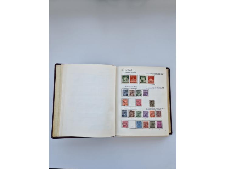 1849/1989, meist gestempelte und teils ungebrauchte Sammlung in sieben “Sprechendes Behrens” Alben, ab Altdeutschland, Koloni