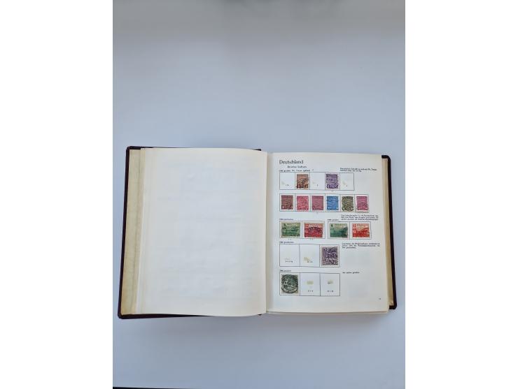 1849/1989, meist gestempelte und teils ungebrauchte Sammlung in sieben “Sprechendes Behrens” Alben, ab Altdeutschland, Koloni