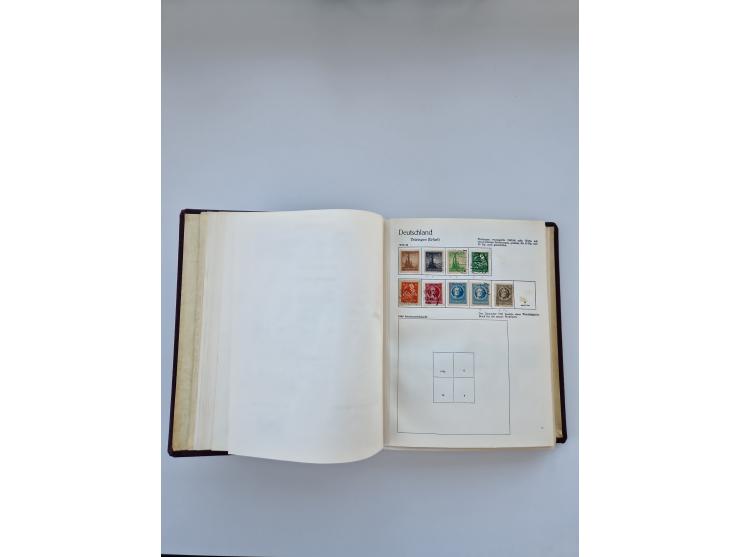 1849/1989, meist gestempelte und teils ungebrauchte Sammlung in sieben “Sprechendes Behrens” Alben, ab Altdeutschland, Koloni