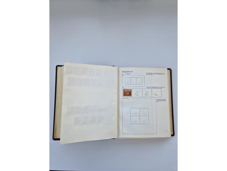 1849/1989, meist gestempelte und teils ungebrauchte Sammlung in sieben “Sprechendes Behrens” Alben, ab Altdeutschland, Koloni