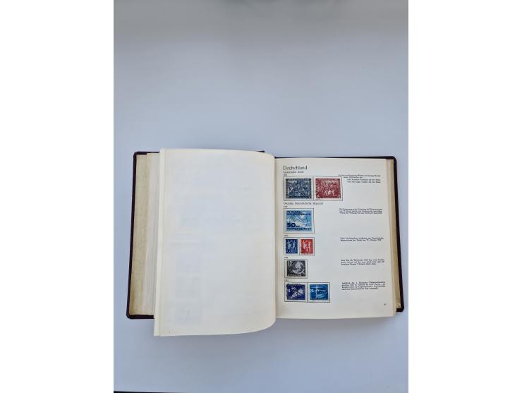 1849/1989, meist gestempelte und teils ungebrauchte Sammlung in sieben “Sprechendes Behrens” Alben, ab Altdeutschland, Koloni