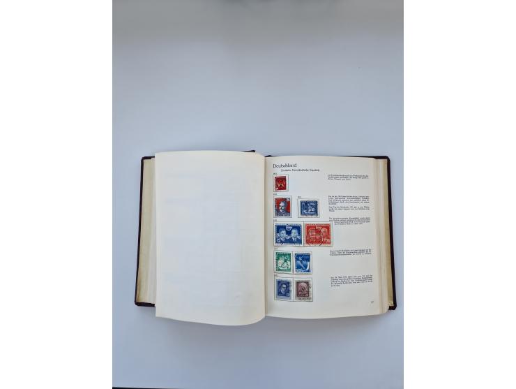 1849/1989, meist gestempelte und teils ungebrauchte Sammlung in sieben “Sprechendes Behrens” Alben, ab Altdeutschland, Koloni