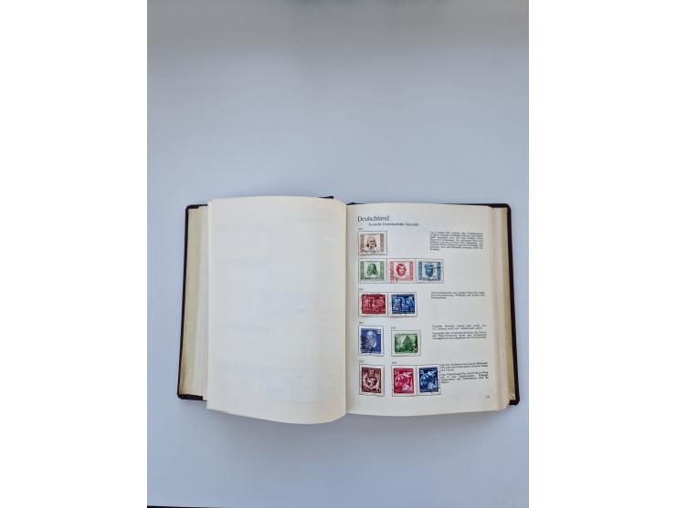 1849/1989, meist gestempelte und teils ungebrauchte Sammlung in sieben “Sprechendes Behrens” Alben, ab Altdeutschland, Koloni